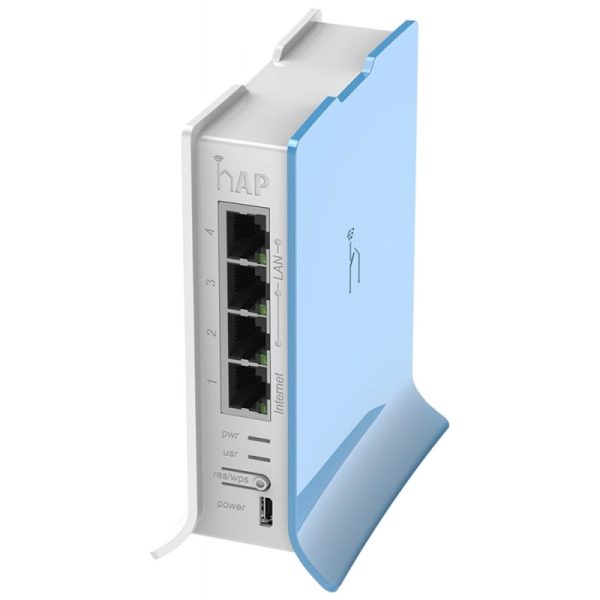 Roteador WiFi Routerboard Mikrotik RB941-2ND-TC (hAP Lite TC) 4 Portas Bivolt