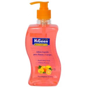 Sabão Liquido Higeen Hand & Body Wash Citrico - 500mL