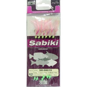 Sabiki Marine Sports SM-6H619 12 Rosa