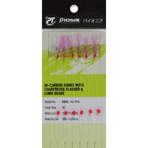 Sabiki Pioneer Hot Pink 626G 06