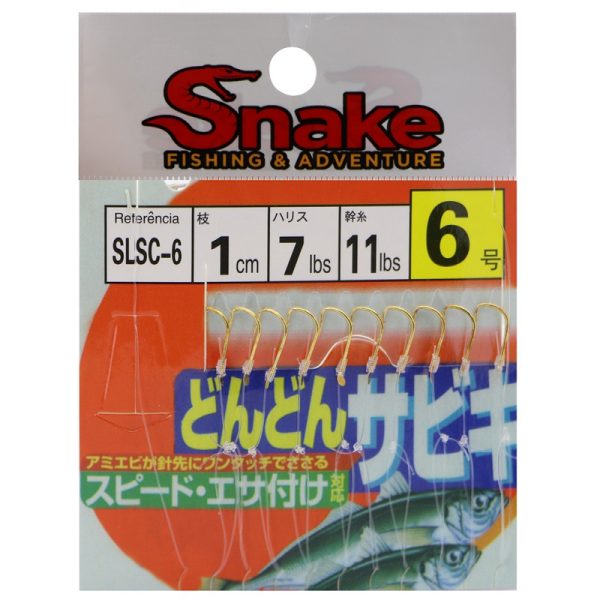 Sabiki Snake Lambari L578-SLSC-6