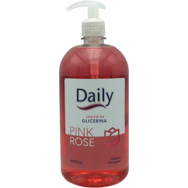 Sabonete Liquido de Glicerina Daily Pink Rose 1000mL
