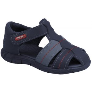 Sandália Infantil KLIN Tic Tac 171 - Azul marinho