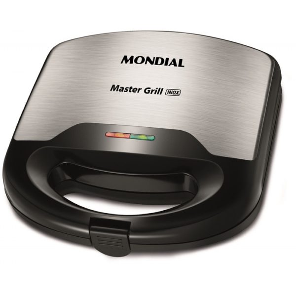 Sanduicheira Mondial Master Grill Inox S-20 110V