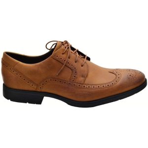 Sapato Rockport TMPS Wing Tip M78873 Caramel
