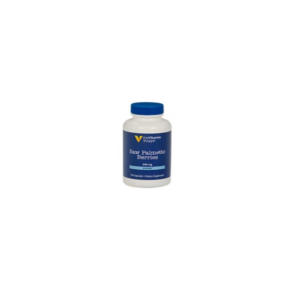 Saw Palmetto Berries The Vitamin Shoppe Specialty (100 Cápsulas)