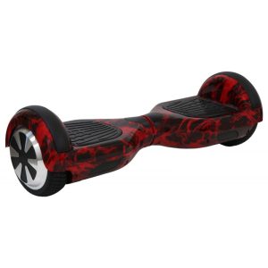 Scooter Elétrico com Roda de 6.5" N011 Bluetooth - Fogo Vermelho