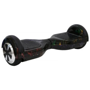 Scooter Elétrico com Roda de 6.5" N014 Bluetooth - Preto/Raio