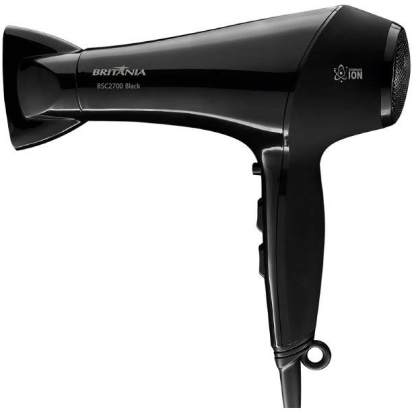 Secador de Cabello Britânia BSC2700 Black 1900W - 110V