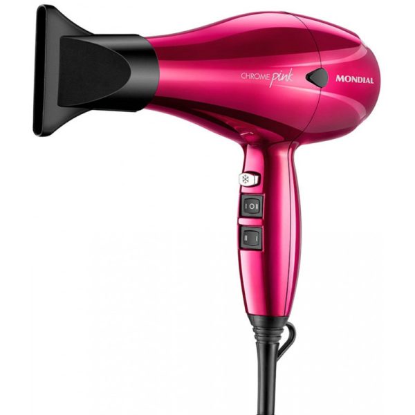 Secador Mondial Chrome Pink Lime SC-33 2000W 220W