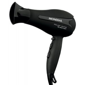 Secador Mondial Power Shine Black Ion SC-13 110V 1900W