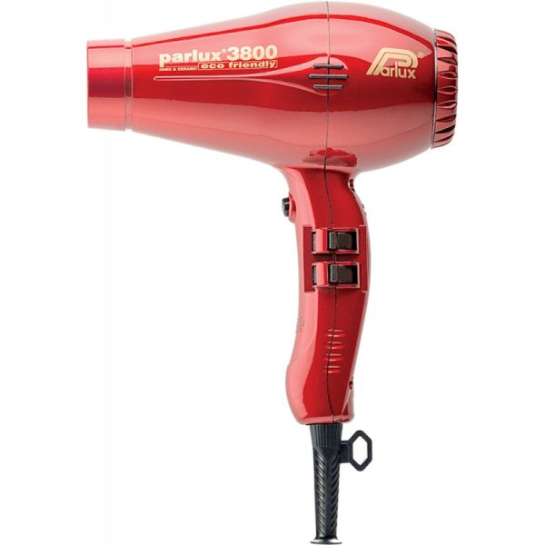 Secador Profissional Parlux 3800 Vermelho 220V - Garantia no Brasil