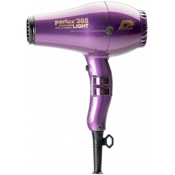 Secador Profissional Parlux 385 New Power Light Roxo 220V - Garantia no Brasil