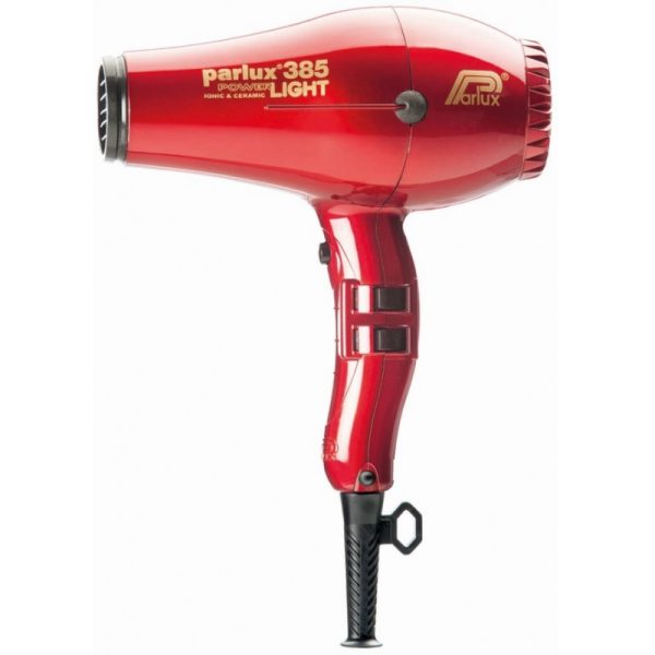 Secador Profissional Parlux 385 New Power Light Vermelho 220V - Garantia no Brasil