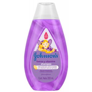 Shampoo Johnson & Johnson Força e Vitamina - 200mL