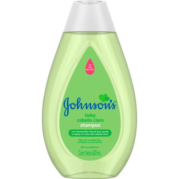 Shampoo Johnson's Baby Cabelo Claro - 400mL