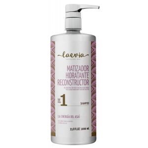 Shampoo Laevia Matizador Hidratante Reconstrutor Passo 1 - 1L