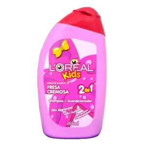 Shampoo LOréal Kids Fresa 2 em 1 265mL