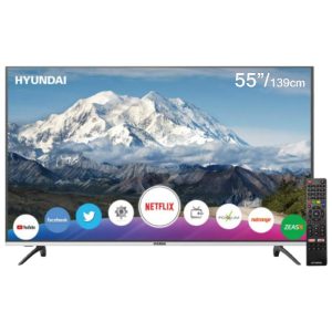 Smart TV LED Hyundai 55" HY55NTUB Linux UHD 4K Digital USB HDMI