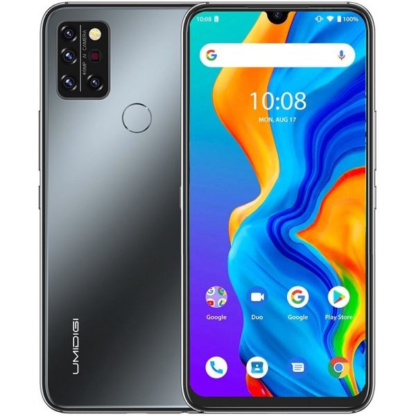 Smartphone UMIDIGI A9 Pro Dual Sim LTE 6GB/128GB Termômetro IR Black
