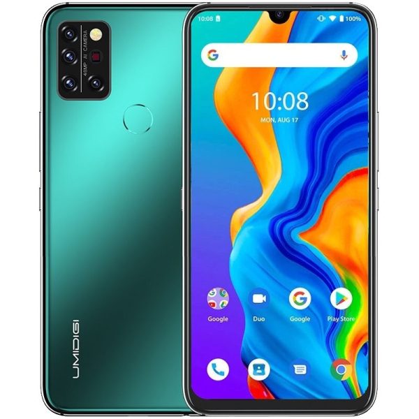 Smartphone UMIDIGI A9 Pro Dual Sim LTE 8GB/128GB Termômetro IR Green