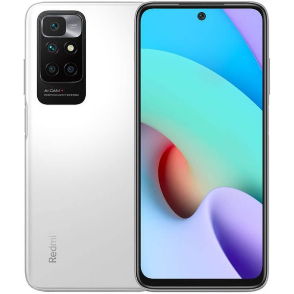 Smartphone Xiaomi Redmi 10 LTE Dual Sim 6.53" 6GB/128GB White (India)
