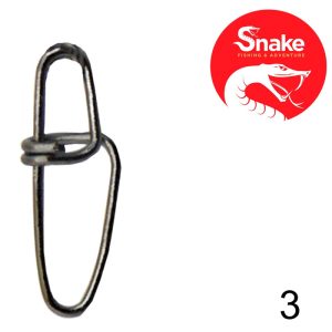 Snap Snake Black Nickel 3 SN-2006 (15 Peças)