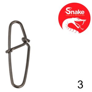 Snap Snake Black Nickel 3 SN-2007 (15 Peças)