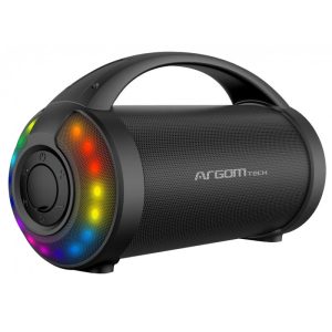 Speaker Argom Tech Radyon Beats ARG-SP-3116BK - Preto com Luces Led