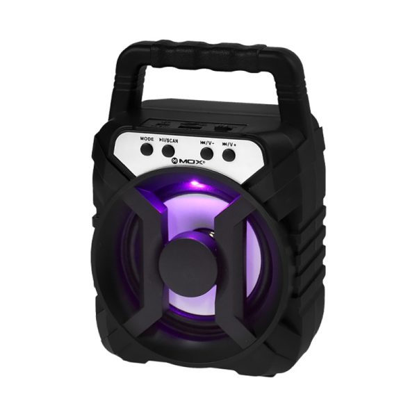 Speaker MOX MO-S412 4" 2.000W P.M.P.O RádioFM/BT/USB/SD