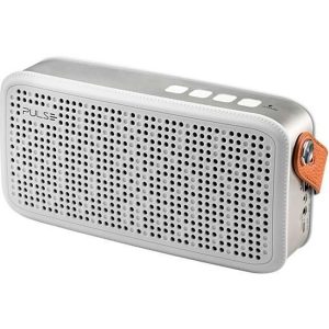 Speaker Pulse SP248SA Bluetooth Branco/Prata