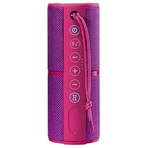 Speaker Pulse SP254 Bluetooth Rosa/Roxo - IPX6 à prova dágua