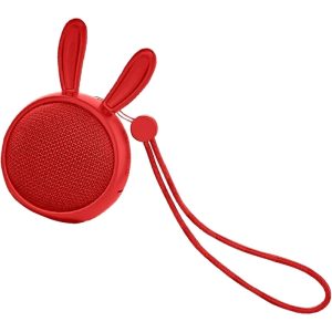 Speaker Quanta QTSPB62 Bluetooth 3W - Vermelho