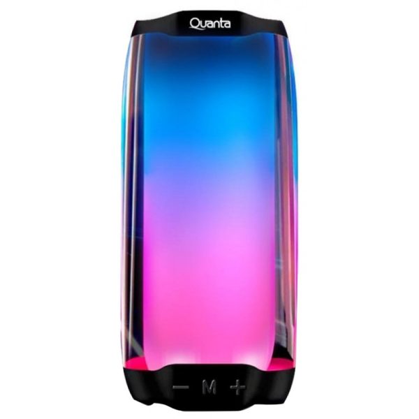 Speaker Quanta Rainbowfest QTSBL20 5W Bluetooth - Preto