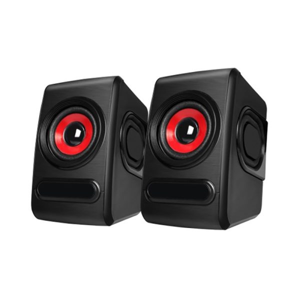 Speaker Satellite AS-2712 USB/AUX/PC 2.0 - Preto