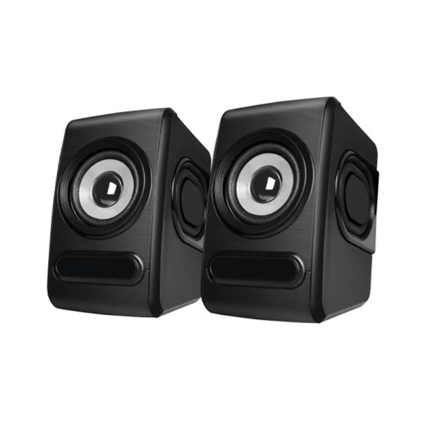 Speaker Satellite AS-2713 USB/AUX/PC 2.0 - Preto