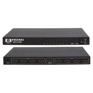 Splitter HLD com 8 Saídas HDMI 1080p 3D