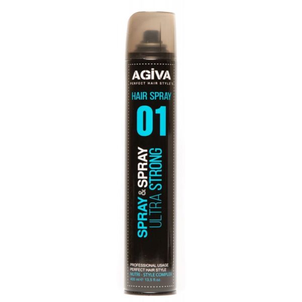 Spray Fixador Agiva Ultra Strong 01 - 400mL
