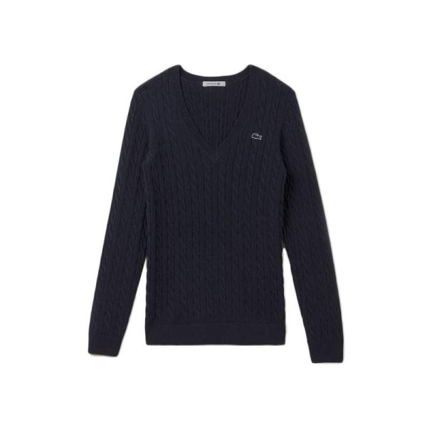 Suéter Lacoste AF7686 21 031 - Feminino - Preto