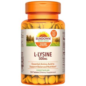Sundown Nutrition L-Lysine 500MG (100 Tabletas)