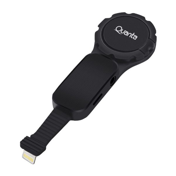 Suporte Adaptador Quanta para iPhone Tipo Anel QTAPI41 Preto