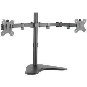 Suporte Articulado de mesa ELG T1224 para 2 Monitores de 17" a 32" Regulagem de altura