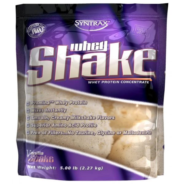 Syntrax Whey Shake Vanilla - 2.27kg