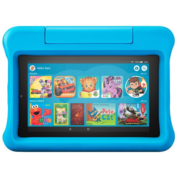 Tablet Amazon Fire 7 Kids Edition 1+16GB WiFi com case Azul (9a Geração)