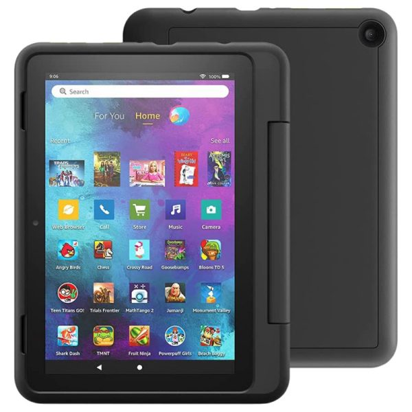 Tablet Amazon Fire HD 8 Kids Pro 2+32GB WiFi (10a Geração) + Capa de Proteção Preto