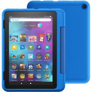 Tablet Amazon Fire HD 8 Kids Pro 2+32GB WiFi (10a Geração) + Capa de Proteção Sky Blue