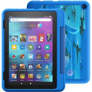 Tablet Amazon Fire HD 8 Kids Pro 2+32GB WiFi (10a Geração)+Capa de Proteção Intergalactic