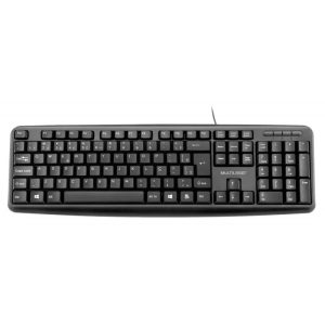 Teclado com Fio Multilaser TC065 Preto - (Português)