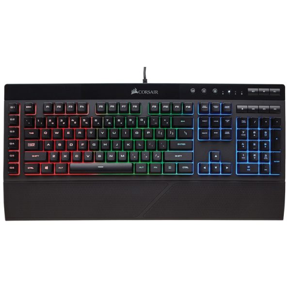 Teclado Corsair Gaming K55 RGB Preto