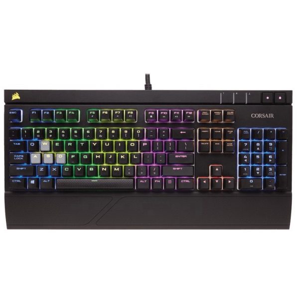 Teclado Corsair Gaming RGB CH-9000227-BR (Português - Com Fio)